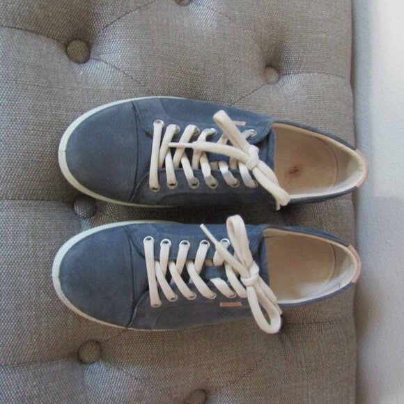ECCO Nubuck Leather Sneaker EU 40/US 9 - Picture 4 of 13